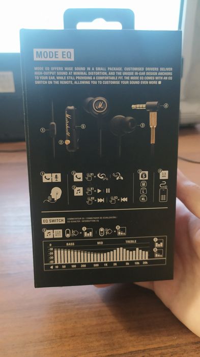 Наушники Marshall MODE EQ Black