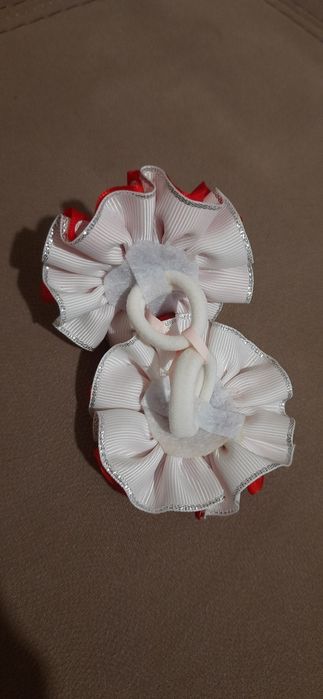 Резинки для волосся, бантіки hand made