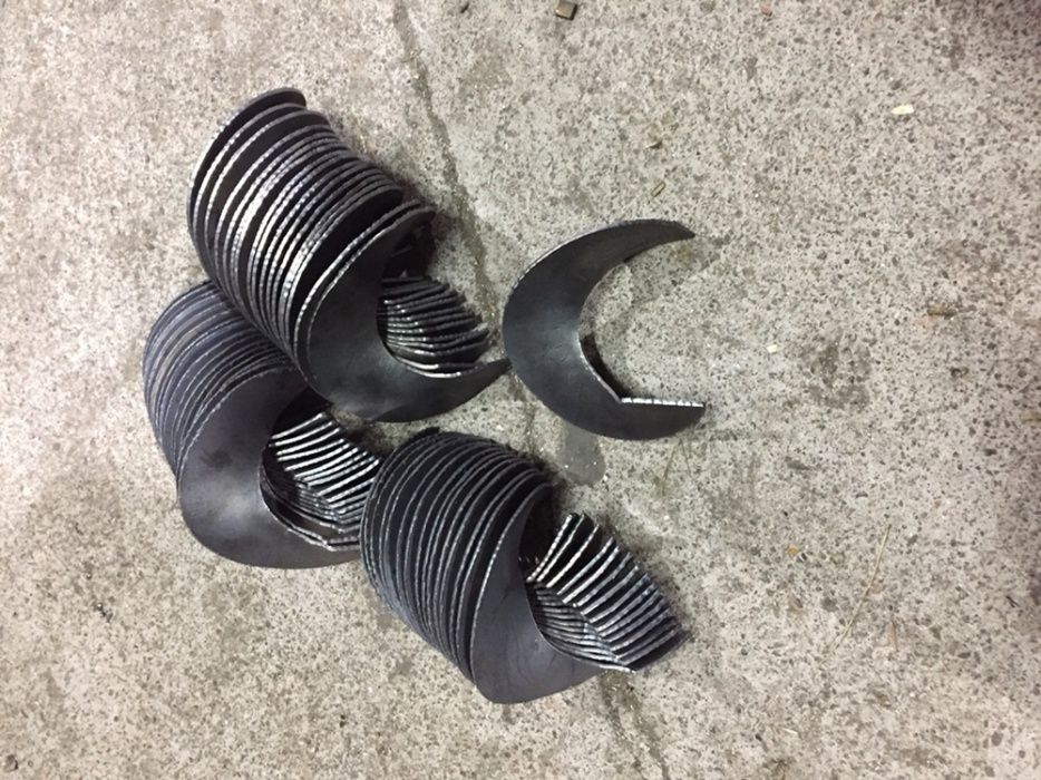 Производим витки шнека, шнеки, шнековый транспортёры