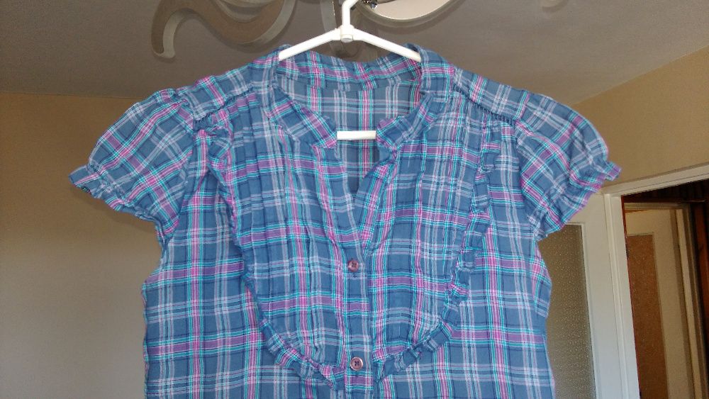 Bluzka koszula kratka damska Italy