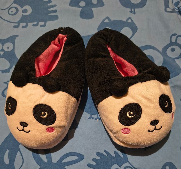 Bamboszki/family slippers/papucie Panda roz. 33