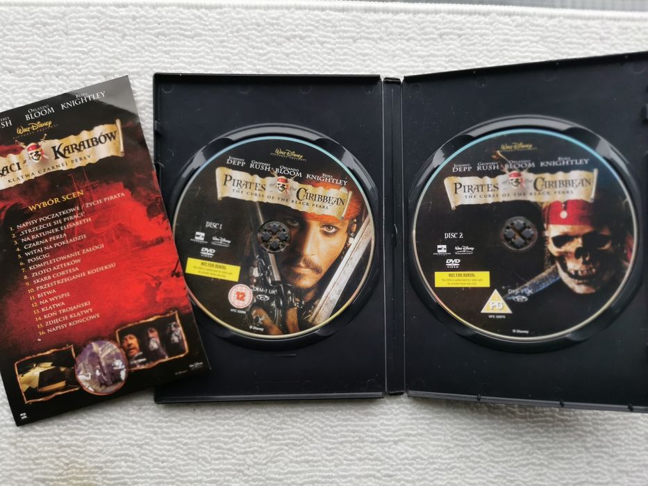 Piraci z Karaibów DVD Trylogia