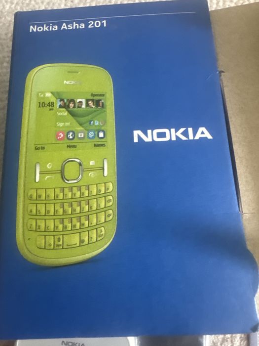 Nokia 201 Nowa, pelen zestaw