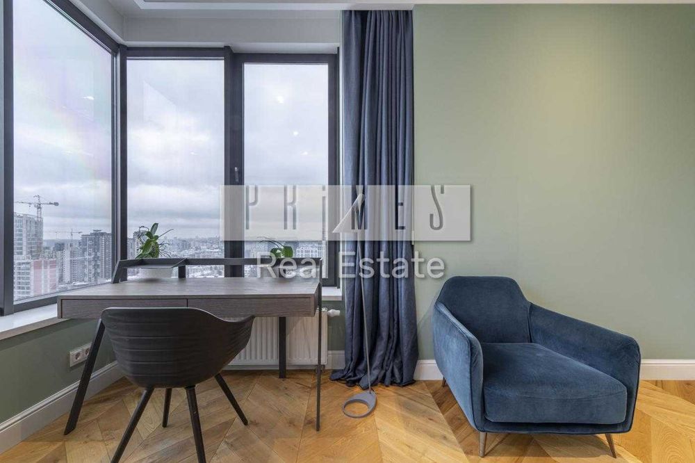 Оренда 4к АВТОНОМНОЇ квартири в ЖК Skyline Печерськ 130м2