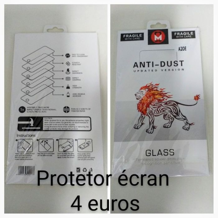 Capas NOVAS telemóvel Samsung 20 e película  - Novas