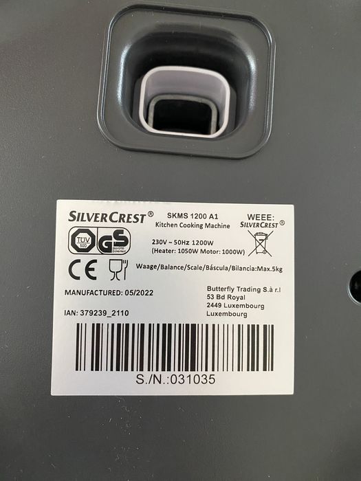 Lidlomix biały SKMS 1200 A1