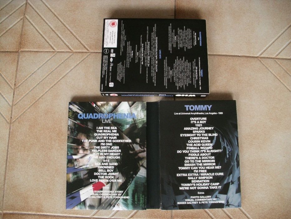 The Who Tommy e Quadrophenia em DVD