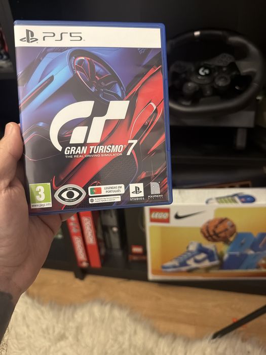 Volante logitech +shifter+Suporte+jogo