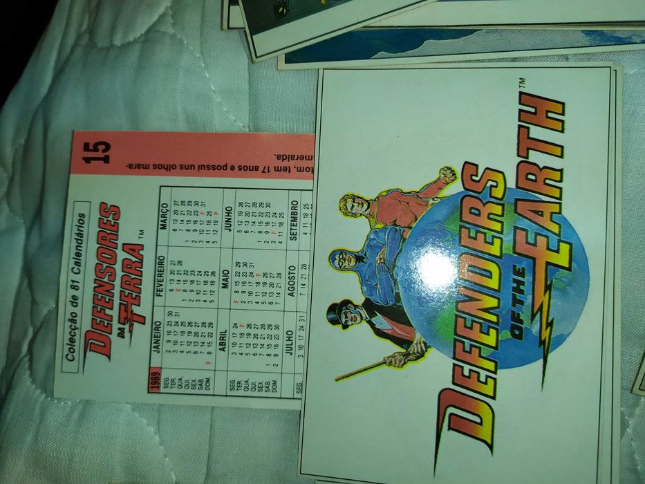 Defenders of the Earth - 1989 - calendários