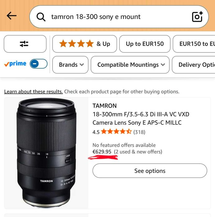 Sony ZV-E10 + Tamron 18-300 + Meike 81 mm 1.8