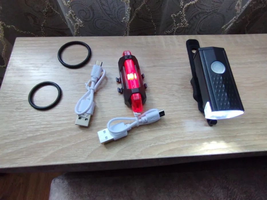 Комплекти вело фонар- стоп мега крутий