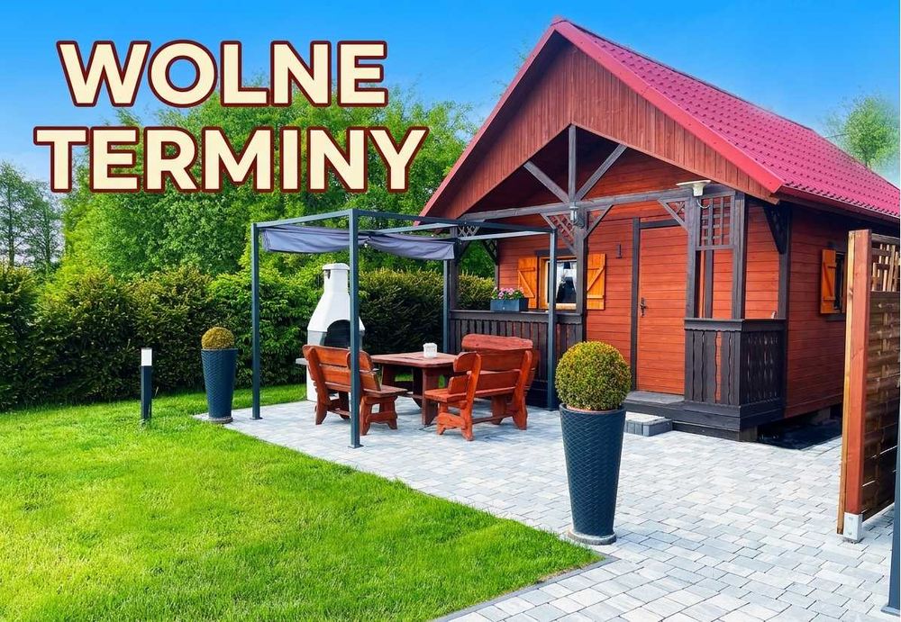 Tylko 3 domki na 1500m2! Jantar - Spokój, Komfort i Duży Ogród