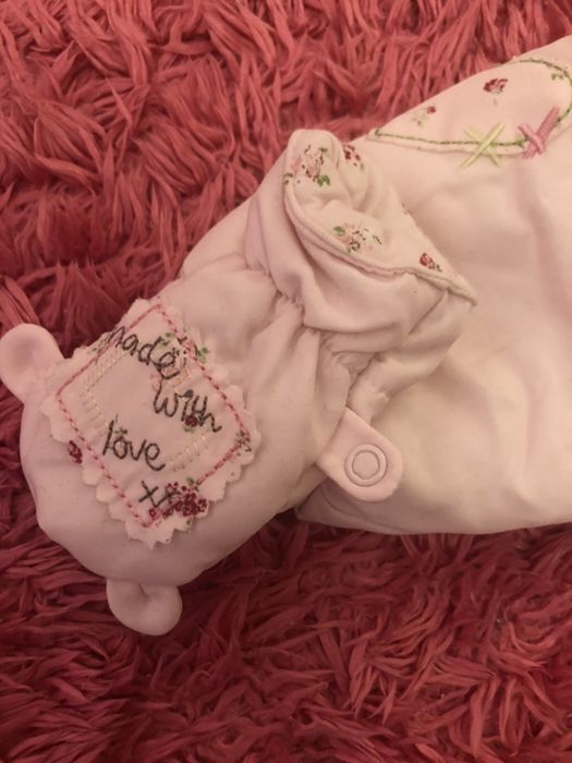 Kombinezon next różowy