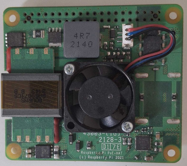 Raspberry Pi 4B POE Hat