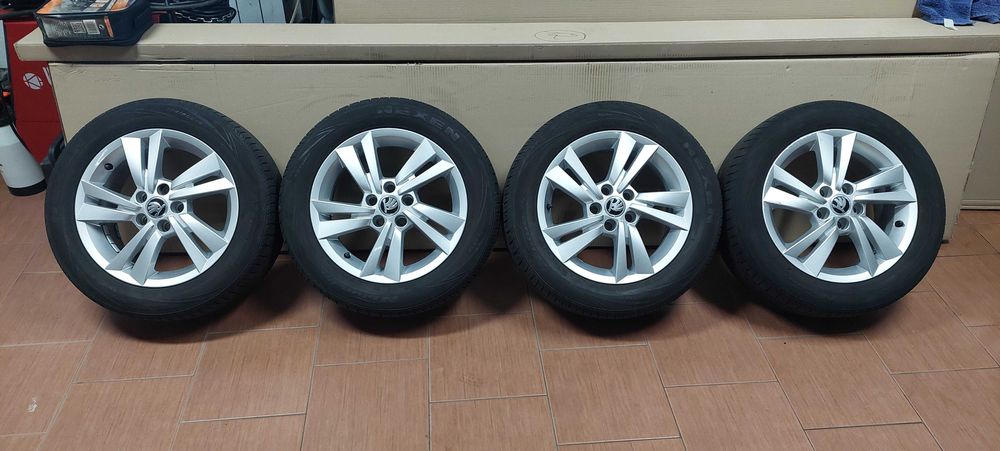 felgi aluminiowe 15 skoda fabia rapid scala 5x100 oponki