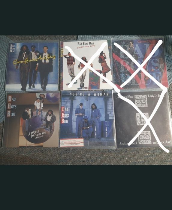 BAD  BOYS  BLUE   3 sztuk  SINGNI 45
