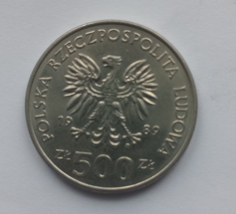 Monety PRL 2 zł, 100 i 500 zl