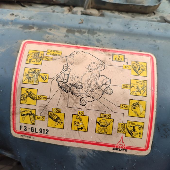 Двигун Deutz ДОЙЦ  F3 6L 912