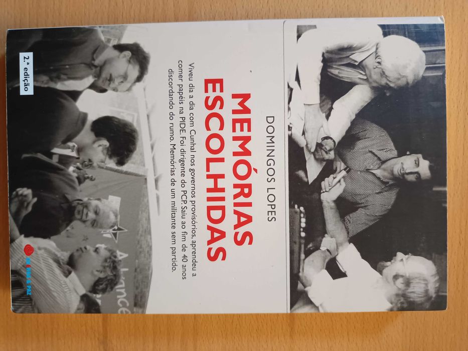 Memórias Escolhidas, de Domingos Lopes