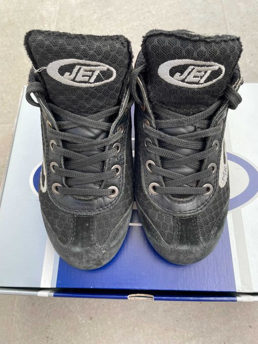 Bota Jet Evolution Preto / Cinza