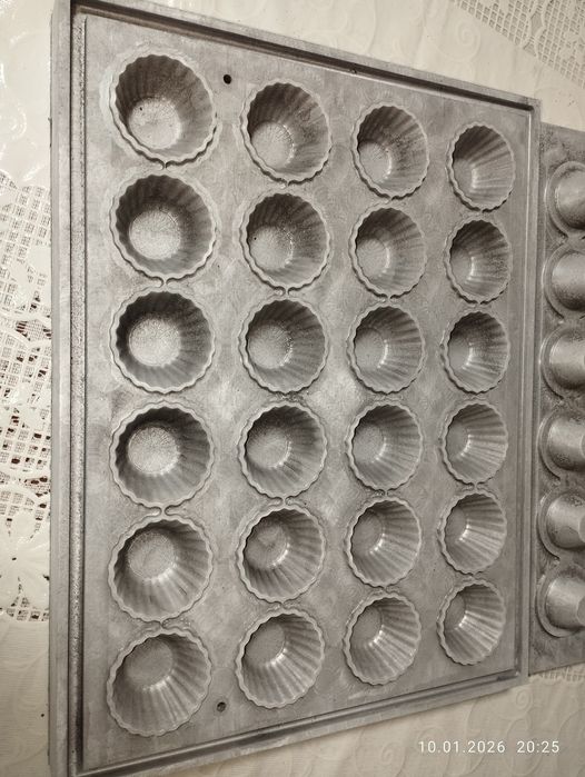 Горішниця, тарталетки, тарталетниця, блок форма для випічки