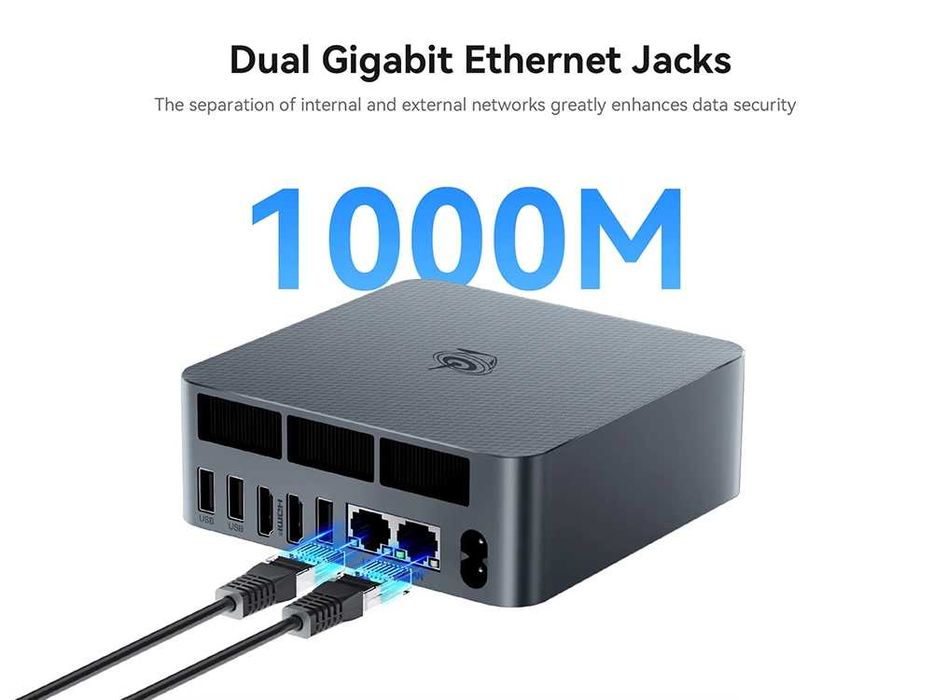 Beelink EQi12 Intel Core i5-1235U 32GB RAM 500GB NVMe - Новинка!