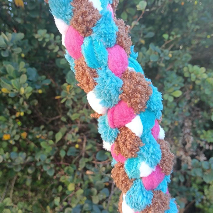 Mocny pluszowy szarpak dla psa 65 cm