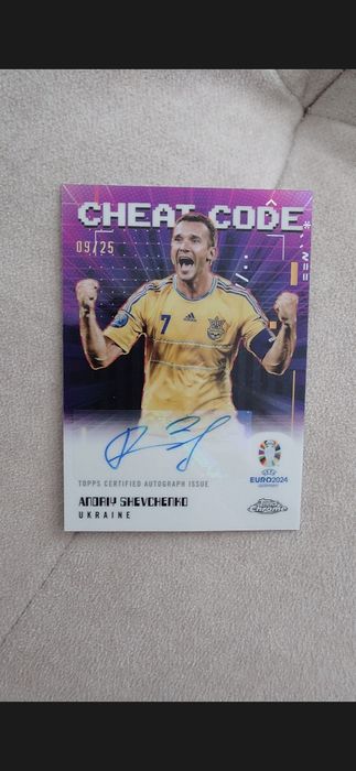 topps Chrome  Shevchenko