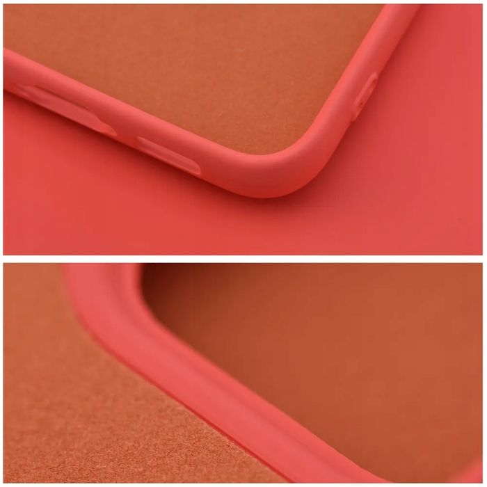 Etui Futerał SILICONE do IPHONE 14 brzoskwiniowy