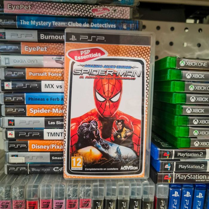 Spider-Man: El Reino de las Sombras–PSP Essentials (Activision,Marvel)