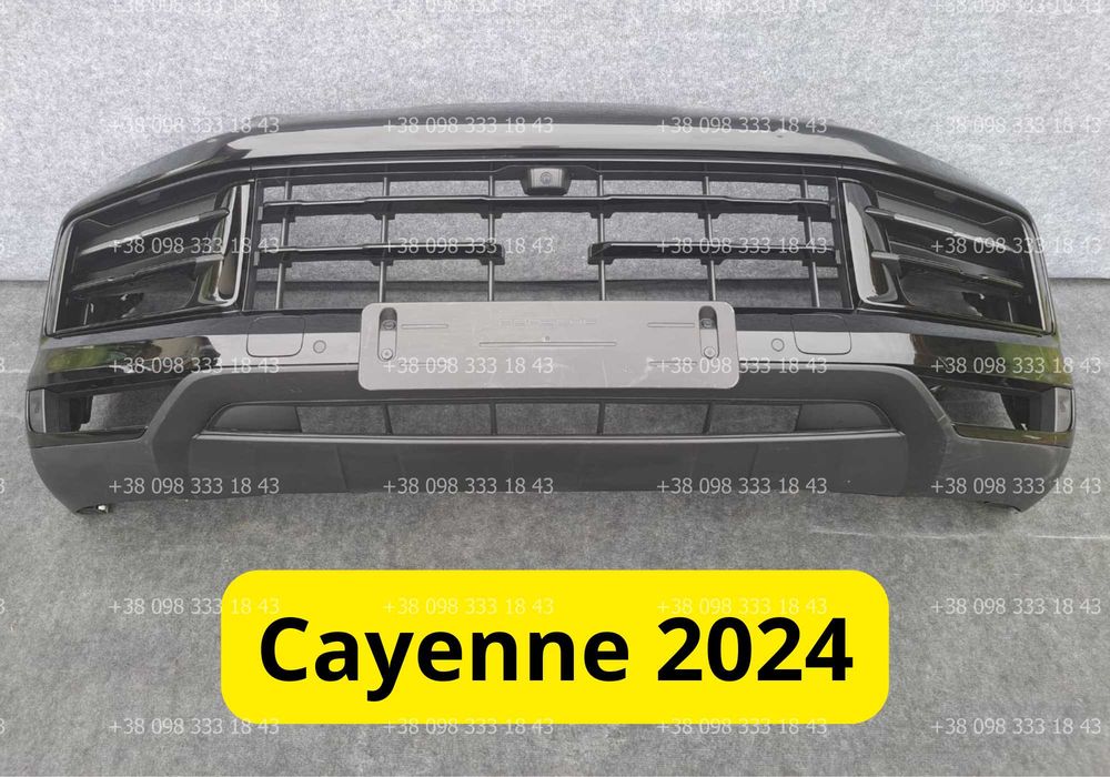 Бампер передний Porshe Cayenne 2024 год, Новый, оригинал!