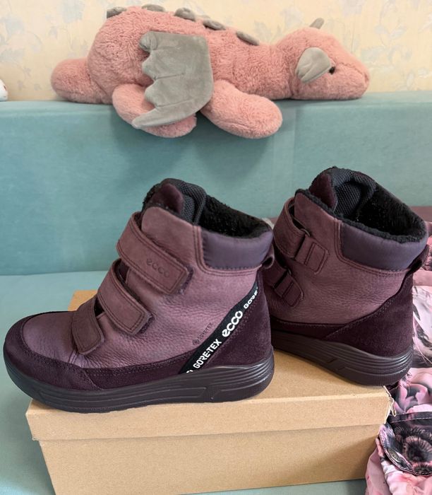 Чоботи зимові Ecco Gore tex  32 роз.(устілка 21 см.)