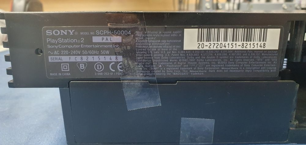 Playstation 2  usada - caixa