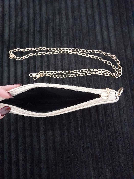 Conjunto sandálias+bolsa bege