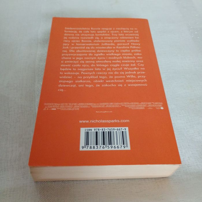 Ostatnia piosenka. Nicholas Sparks | Magdalena Słysz