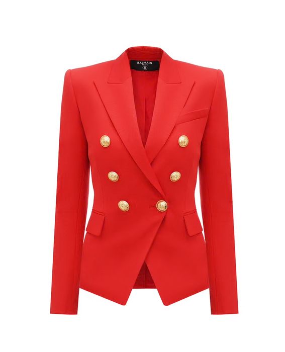 Червоний піджак balmain