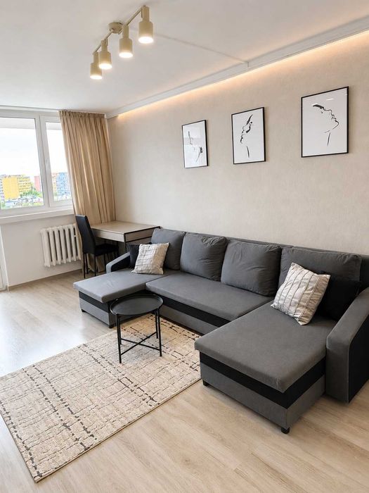 Mieszkanie 2 pokoje na wynajem | Sky Tower | Powstańców Śl.| Balkon | Nowe wyposażenie | 53 m²