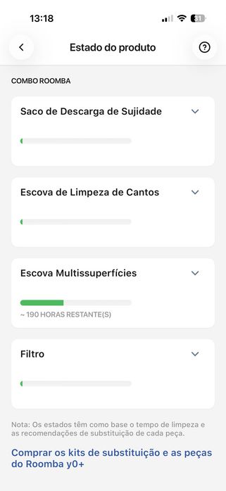 Robô aspirador Combo Romba