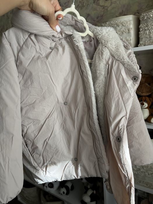 Зимова куртка Zara на дівчинку