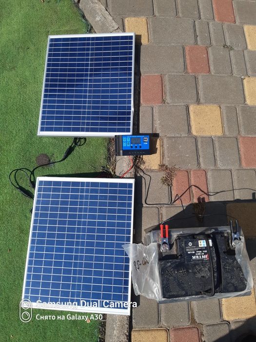 Сонячні панелі для кемпингу