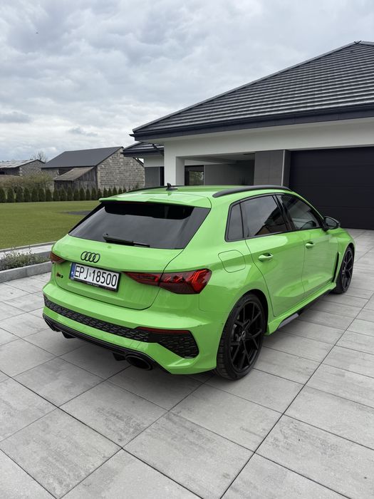 Audi RS3 sportback / wydech Rs / gwarancja 2028/Salon PL/ASO/FV