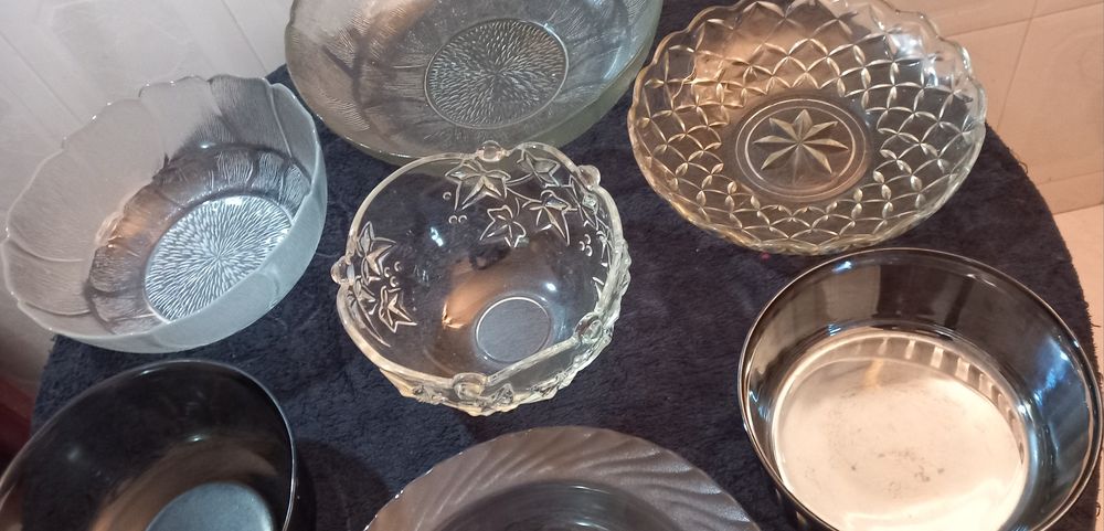 Taças grandes p/doces de natal, saladas de fruta, pudins