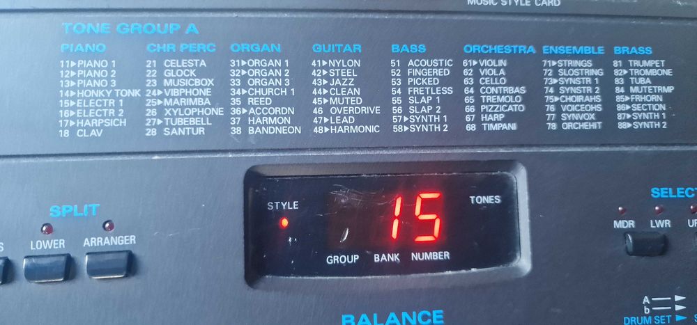 Roland e38 keyboard E