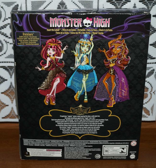 モンスターハイ ドラキュローラ Monster High 13 Wishes Monster High DRACULAURA 13 Życzeń Wishes G1 MH Czerwionka