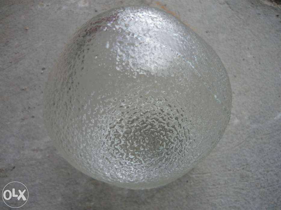 klosz szklany z gwintem