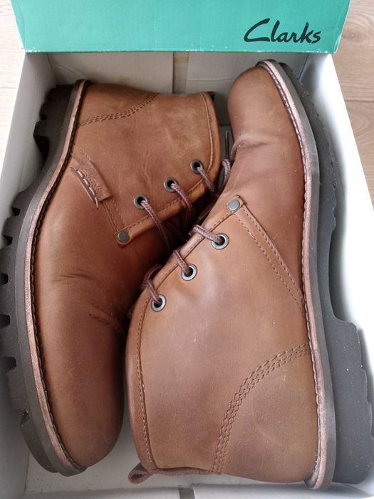 Зимові чоловічі ботинки Clarks майже нові