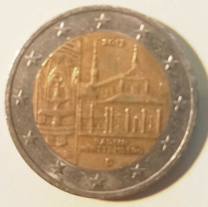 9 Moedas de Euro comemorativas Alemanha