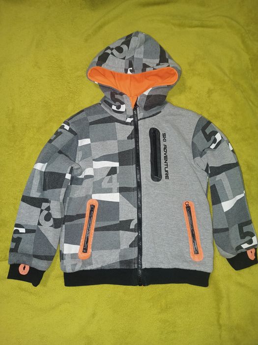 Ciepła bluza kurtka 116
