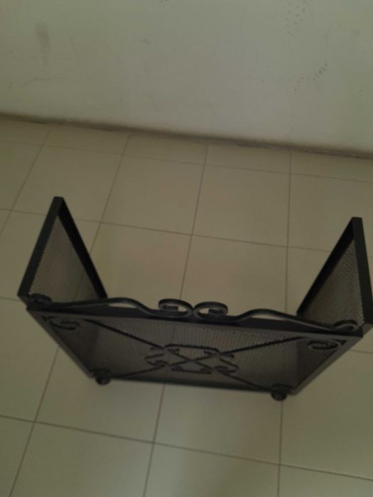 Frente para lareira