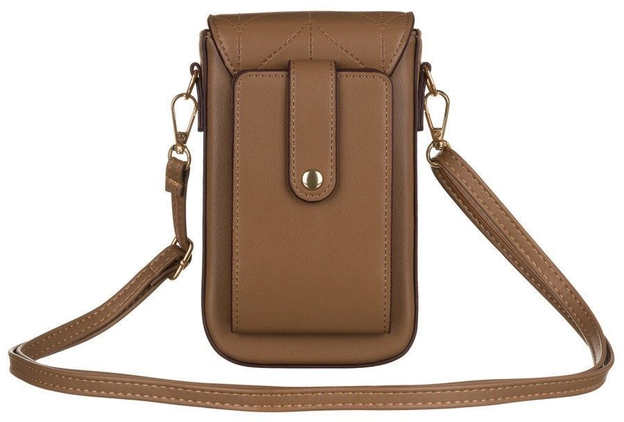 mini torebka-portfel ze skóry ekologicznej - peterson